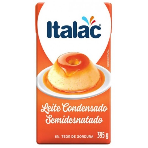 Leite Condensado Italac Semidesnatado - Tetrapak 395g